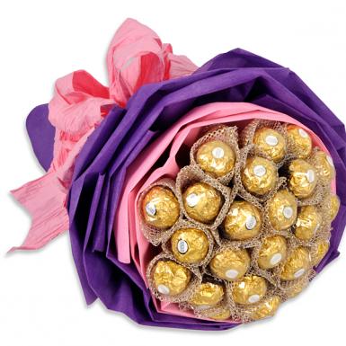 Mushy Ferraro for Mom - Ferraro Rocher Bouquet