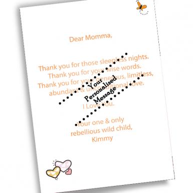 Many Hearts Love Mom Card