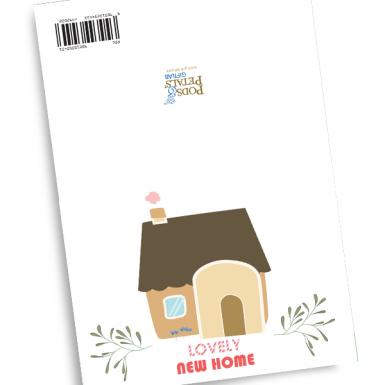 Floral new home Card