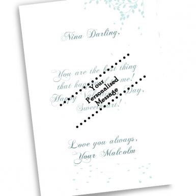 Perfect Wedding Congratulations Custom Card