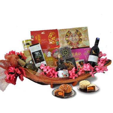 Mooncake Astounding - Mooncake Basket Hamper