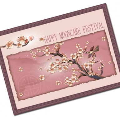 Cherry Bay Card - Mooncakes Card