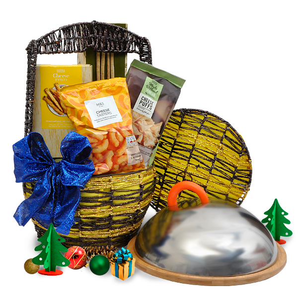 MARK & SPENCER CHEESE PLATTER GIFT HAMPER