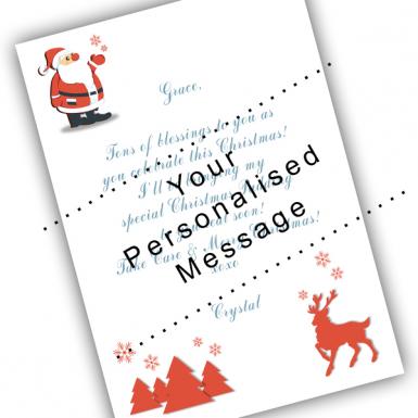 Christmas - Santa Claus Designer Card