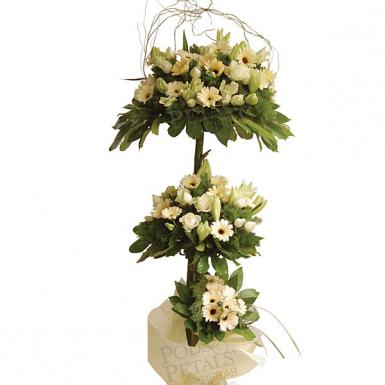 Angelic - Condolence Floral Wreath
