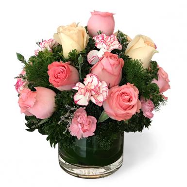 Loving Rosy - Roses Floral Arrangement