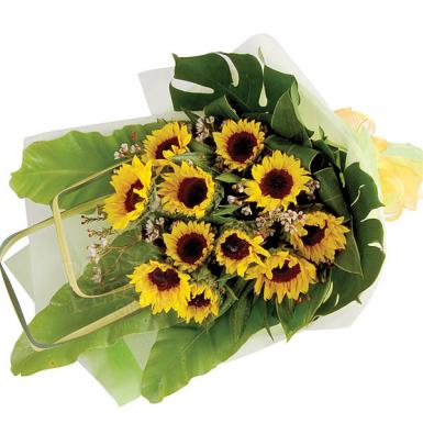 Brightly - Sunflower Hand Bouquet Flower