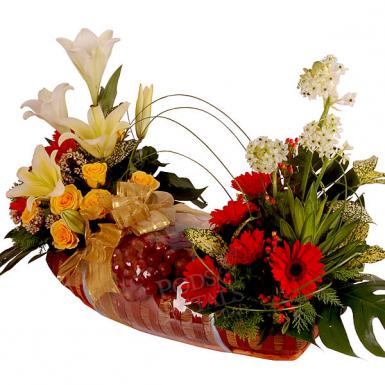 Fruitilicious - Fresh Fruits Basket Get Well Flowers