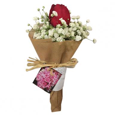 Sola Red Rose - Rosy Hand Posy