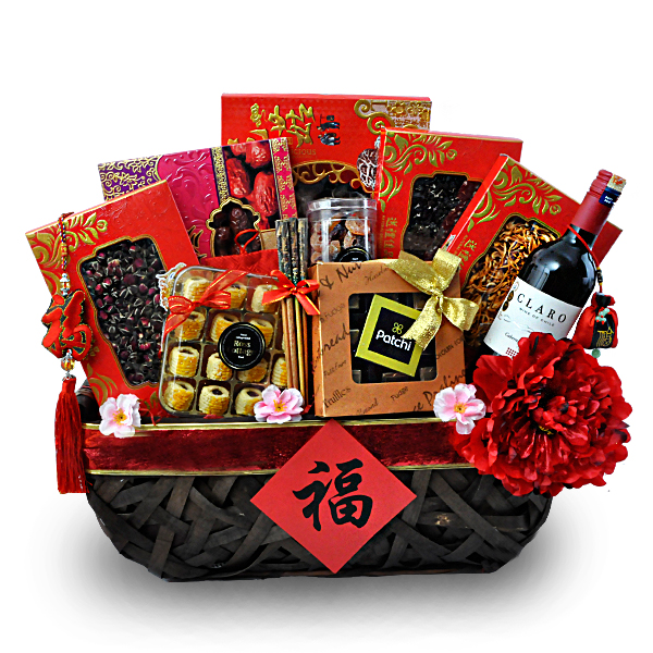 chinese new year hamper packing