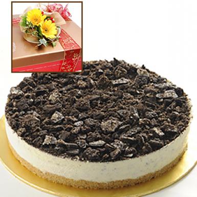 Oreo Nutty Cheese Cake Delight