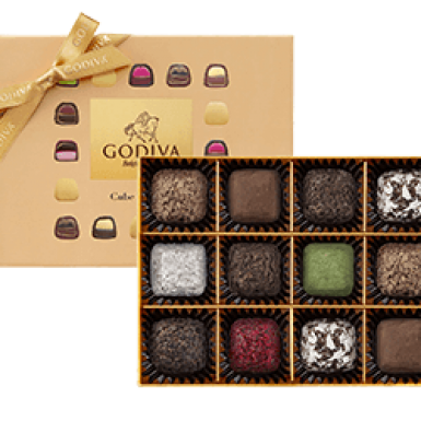 Godiva Cube Truffles 12pcs