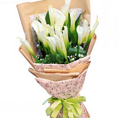 ARTY CALLA - LILIES BOUQUET