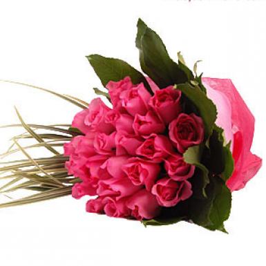 Pink Cleopatre - Roses Flower Hand Bouquet