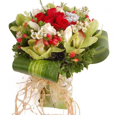 Cymbidium Love - Orchid Flower Bouquet