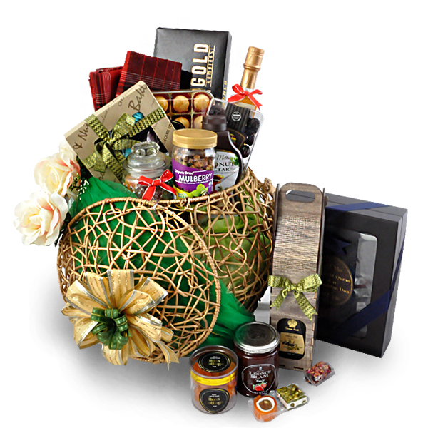 FIRMIANA B HALAL BASKET HAMPER FOOD GIFT