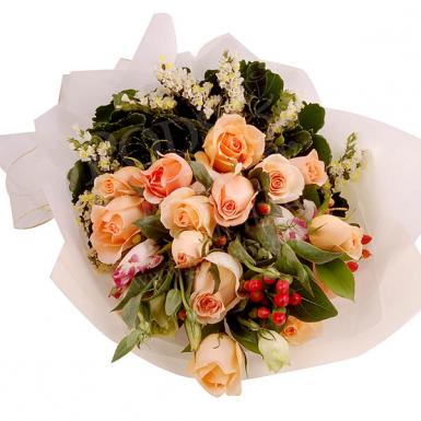 ROSELEE DREAM - ROSES HAND BOUQUET