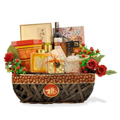 JUBILANT - ORIENTAL CHINESE FESTIVE HAMPER - TEA GIFTSET