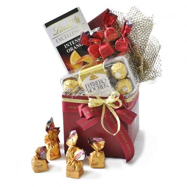 Chocolate Joy - Ferrero Rocher, Lindt N Decadence Pralines