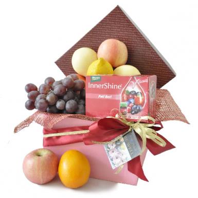 Healthy Shine - Brand's innershine Berry Essence Tonic with Fruits Hamper Gift