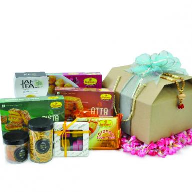 Atirstam Diwali Hamper - Deepavali Indian Vegetarian Gift