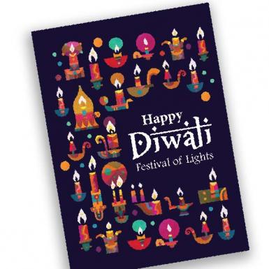 Festival of Lights Deepavali Greeting Card