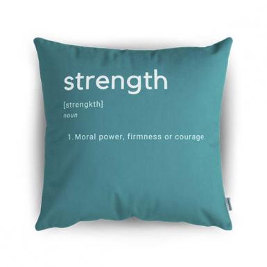 Strength - Bear & Orion Definition Pillow Gift