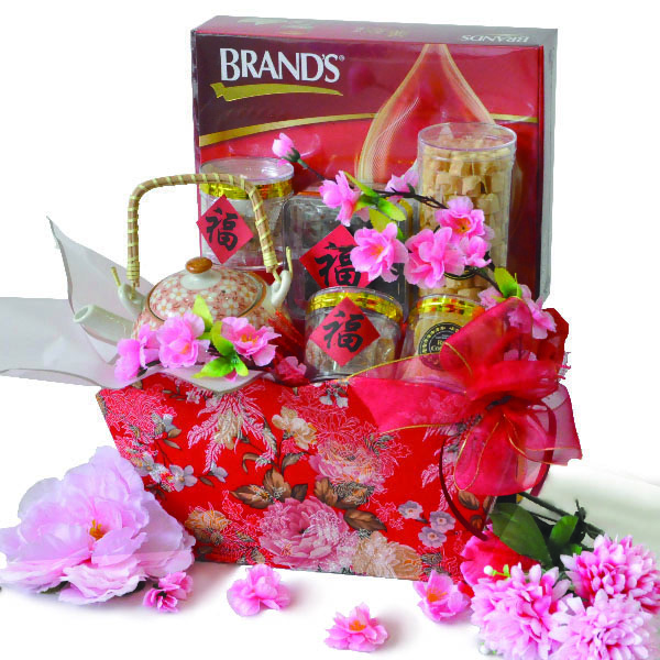 Flourishing Health Hamper - CNY Oriental Chinese New Year Brands Birdnest Tea Gift