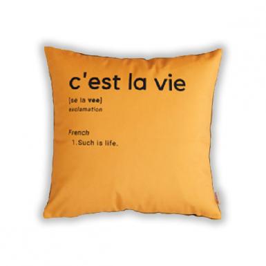 C'est La Vie - Inspiring Bear & Orion Definition Pillow Gift