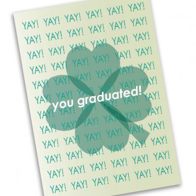 Yah - U Graduated Card