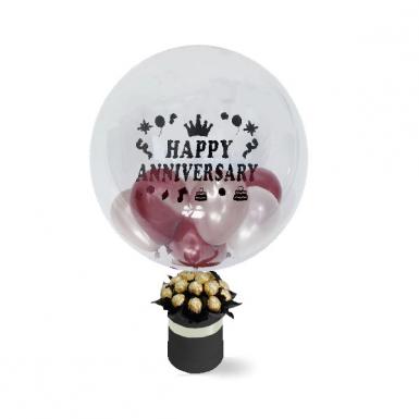 Ferrero Chocolatier Hot Air Balloon - Rocher Anniversary Mini Balloons