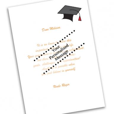 Congrats Graduate Hat Card