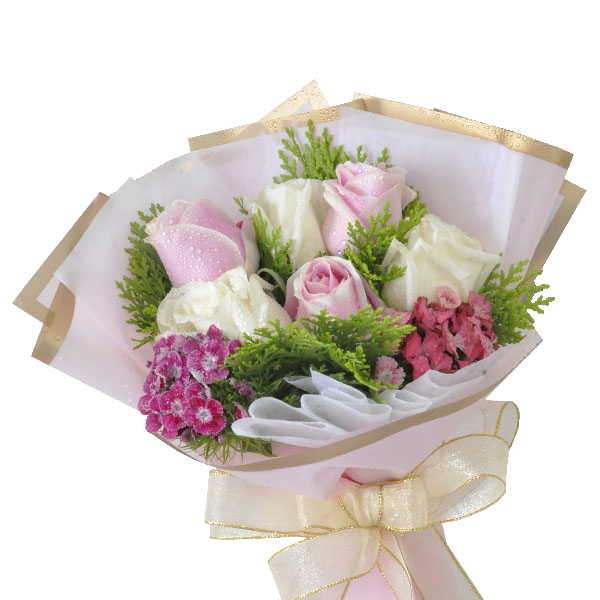 Lovey Rosy - Roses Bouquet