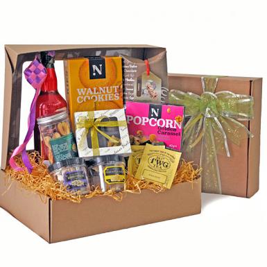 Basala Raya Halal Hamper - Rose Syrup, Cookies, Chocolate Dates Gift