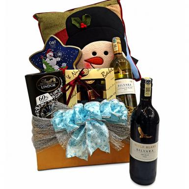 Koge  Gift Hamper - Wolfblass Wines, Patchi Chocolate, Pillow