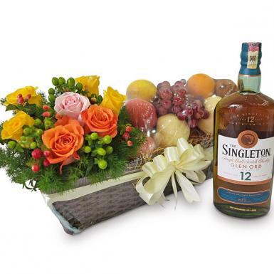 Svendborg Whisky - Singleton Whiskey with Flowers Fruits