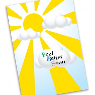 Feel Better Sunshine Card
