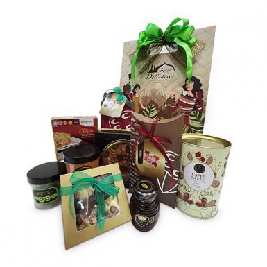 Durust Halal Hamper - Honey, Fruit Cake,  Baklavas, Dates Delight