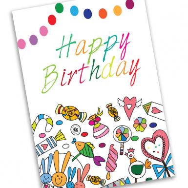 BIG Birthday Everything Nice Card