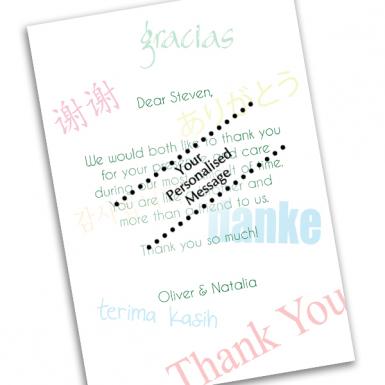 Thank You Lango Custom Card