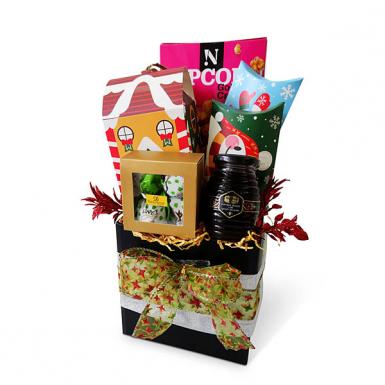Assen Gift Hamper - Honey, Christmas Cookies, Chocolate