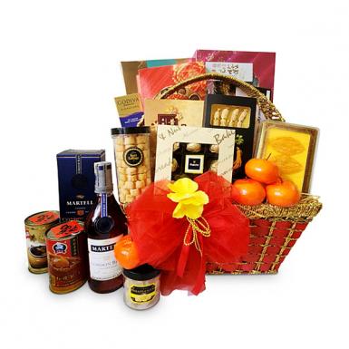 Longevity CNY Chinese Hamper - Cordon Bleu, Fish Maw, Abalone