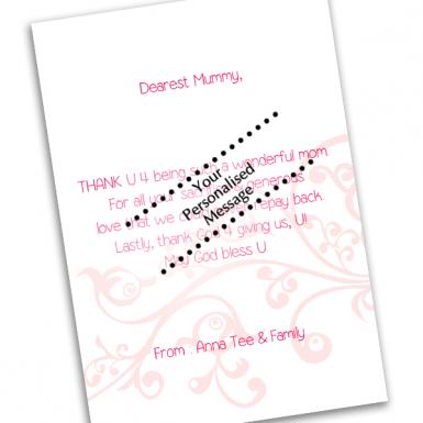 Greatest Mum Custom Card