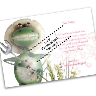 Froggy Dad Love Card