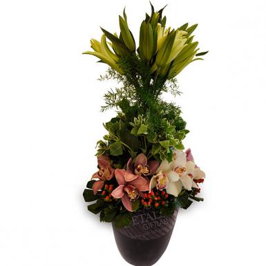 FLORAL TENTREM III - FLOWER VASE BOUQUET