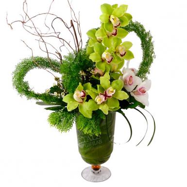 Floral Tresna - Flower Vase Bouquet