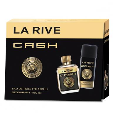 La Rive Cash Eau De Toilette Men 100ml & Deodorant 150ml