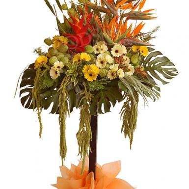 Glorious Splendor - Congratulatory Flower Stand