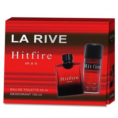 La Rive Hit Fire Men Set - EDT 90ml & Deodorant 150ml