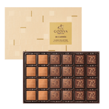 Godiva Carres Assorted Collection 36pcs